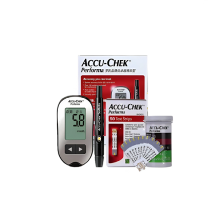 دستگاه تست قند خون آکيوچک پرفورما بدون نوار Accu-Chek Performa پک اورجینال