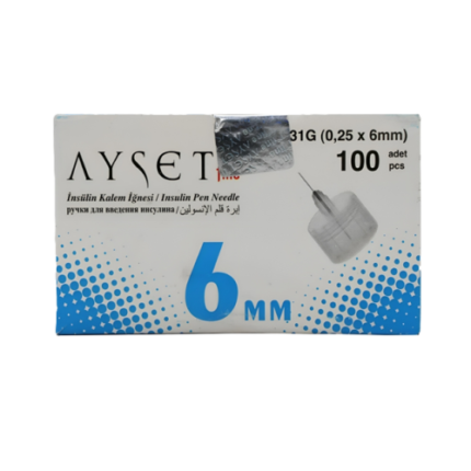 سرسوزن انسولین آی ست(Ayset) سایز ۶