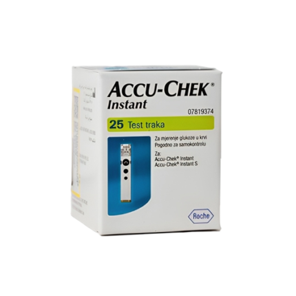 نوار تست قند خون اکیو چک اینستنت 50 عددی ا Accu Check Instant Blood Glucose Test Strip انقضا ۲۰۲7/۰8