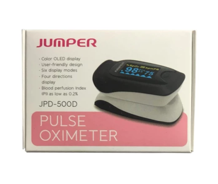 پالس اکسیمتر جامپر مدل JUMPER JPD-500D با گارانتی شرکتی (کپی)